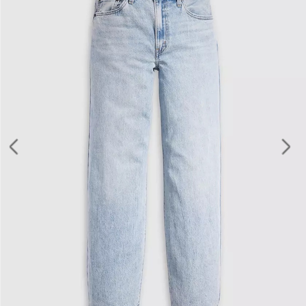 NWT Levi's Light Wash Baggy Dad Jeans